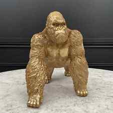 Gold gorilla ornament for sale  RUSHDEN