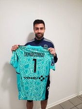 Maillot foot dédicacé d'occasion  Pouzauges