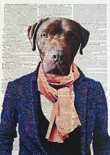 Hipster dog prints for sale  DARWEN