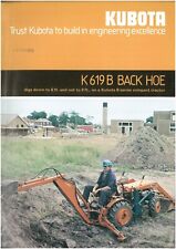 Kubota backhoe k619b for sale  CALLINGTON