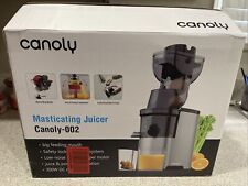 Wide Chut Masticating Juicer 300W Professional Cold Press Slow Canoly-002 USA! for sale  Shipping to South Africa