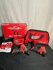 Kit combo de 2 ferramentas Milwaukee 3497-22 vermelho M12 martelo combustível broca e driver de impacto, usado comprar usado  Enviando para Brazil