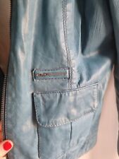 Superdry lederjacke blau gebraucht kaufen  Frankfurt/O.