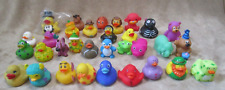 Lot Of 32 Rubber Ducks Duckies Assortment No Repeats, used for sale  Shipping to South Africa