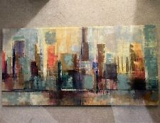 Used, City Painting Wall Decor for sale  Shipping to South Africa