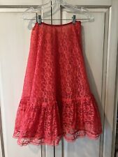 Vintage red lace for sale  Bellefontaine