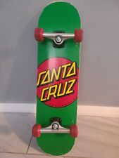 Skate Santa Cruz Classic Dot Mid completo - 7,80" - USADO comprar usado  Enviando para Brazil