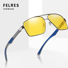 Óculos de sol polarizado fotocromático masculino lente amarela visão noturna óculos de pesca, usado comprar usado  Enviando para Brazil