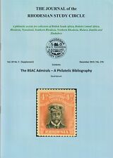 RHODESIA, The BSAC ADMIRALS, A PHILATELIC BIBLIOGRAPHY, 2019, used for sale  Shipping to South Africa