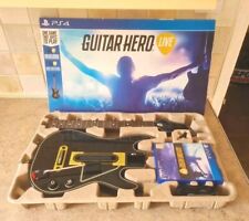 Guitar Hero Live Sony PS4 Boxed Complete Game, Guitar, Strap & Dongle - VGC  for sale  Shipping to South Africa