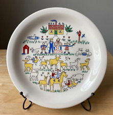 Vintage STAVANGERFLINT NORWAY 8 3/8" Farm Themed Child's Plate - VGUC for sale  Shipping to South Africa