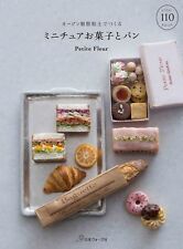 110 dulces y pan en miniatura para hornear arcilla de polímero japonés libro de artesanía japonés Japón segunda mano  Embacar hacia Argentina