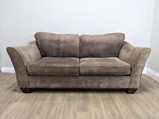 Sofa seater brown for sale  BRISTOL