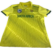 South Africa Cricket Jersey Top VGC T20 2018 Green New Balance Size M Protea Rar for sale  Shipping to South Africa
