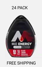 Begagnade, MiO Energy Water Enhancer Black Cherry With Caffeine - 1.62 Oz - Pack of 24 till salu  Toimitus osoitteeseen Sweden