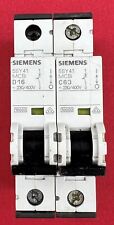 Siemens 5sy61 mcb for sale  TORPOINT