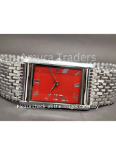 Usado, Relógio de pulso masculino japonês personalizado fino quartzo vermelho nova bateria números romanos comprar usado  Enviando para Brazil