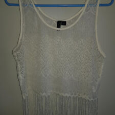 Crochet fringed vest for sale  CANNOCK