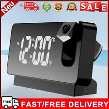 Electronic Clock USB Charging Utility Mirror Clock 12/24 Hour for Bedroom Office for sale  Shipping to South Africa