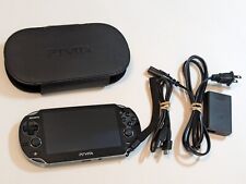 Sony PlayStation Vita PCH-1006 Black Handheld System PSVita W/ Charger and Case, used for sale  Shipping to South Africa