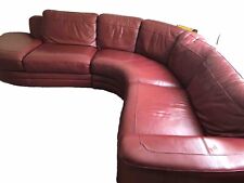 Dfs red leather for sale  CARDIFF