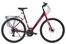 USED 2021 Trek Verve 2 Disc Lowstep Alloy Upright Hybrid Medium Rage Red for sale  Shipping to South Africa