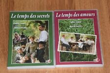 LOT 2 DVD LE TEMPS DES SECRETS & LE TEMPS DES AMOURS D'APRES MARCEL PAGNOL d'occasion  Grandvilliers