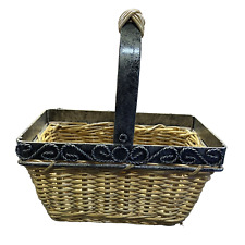 Woven wood basket for sale  Freeport