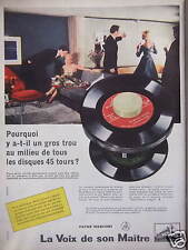 Publicité presse 1958 d'occasion  Compiègne