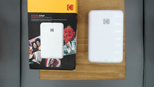 Mini impressora fotográfica instantânea móvel Kodak Step portátil zinco 2x3" branca, usado comprar usado  Enviando para Brazil