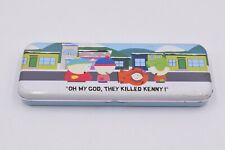 1999 South Park Tin Pencil Case by Comedy Central "Oh My God, They Killed Kenny" usato  Spedire a Italy