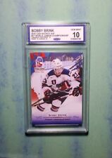 Graded Gem 💎 Mint 10 IIHF World rookie 2020 BOBBY BRINK Philadelphia Flyers for sale  Shipping to South Africa
