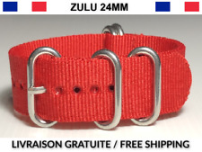 Used, ★ 24MM ZULU ★ Nylon Watch Strap Military Fashion 007 Strap Watch Strap Watch Band Band Bracelet for sale  Shipping to South Africa