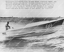 crp-36756 1962 lancha motora deportiva carreras Sam Griffith Bertram barco de fibra de vidrio a b segunda mano  Embacar hacia Argentina