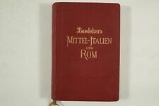 Baedeker mittel italien gebraucht kaufen  Dresden