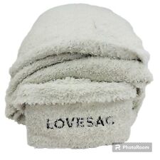 LoveSac SuperSac Swirl Phur Eskimo Cover Off White Bean Bag Chair for sale  Shipping to South Africa