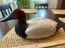 Canvasback wooden duck for sale  Tyler