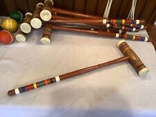 Vintage wood croquet for sale  Pittstown
