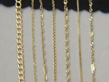 Collar de oro 14k en diferentes diseños cadena de oro sólido 14k, usado segunda mano  Embacar hacia Mexico