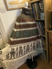 Vintage kinitted poncho for sale  WORTHING