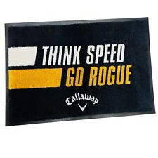 Tapete de golfe Callaway Think Speed Go Rogue tapete de porta com apoio de borracha 2 x 3' comprar usado  Enviando para Brazil