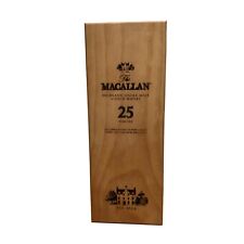 Usado, Macallan Fino Roble Whisky 25 Años Caja de Madera Solo Usado Decoración segunda mano  Embacar hacia Argentina