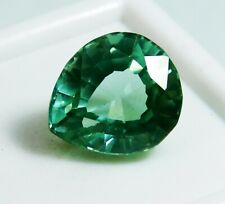4.8 CT NATURAL MUZO MINE PEAR CUT COLOMBIAN EMERALD LOOSE GEMS (CERTIFIED) for sale  Shipping to Canada