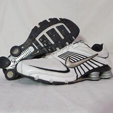 Tênis de corrida masculino branco/preto tamanho 14 - Nike Shox Turbo+ 8 2008, usado comprar usado  Enviando para Brazil