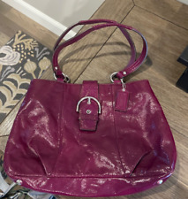 Coach soho purple for sale  Youngstown