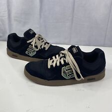 ETNIES Men Skateboarding Shoes Rail Skate Low Black/Gum Size 9.5 Suede CLEAN for sale  Shipping to South Africa