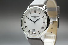 [Exc+5] Frederique Constant FC220/245X4S32/4/5/6 relógio masculino de quartzo mostrador branco, usado comprar usado  Enviando para Brazil