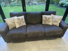 Large brown seater for sale  CAMBRIDGE