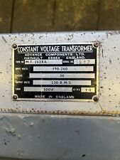 Constant voltage transformer for sale  BURNTWOOD