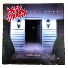 Álbum de vinilo metal 1986 de Metal Church The Dark prensa de EE. UU. 60493-1 Elektra Megadeth, usado segunda mano  Embacar hacia Argentina